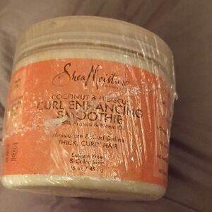 Shea Moisture Coconut & Hibiscus Curl Enhancing Smoothie - Tan and Cream